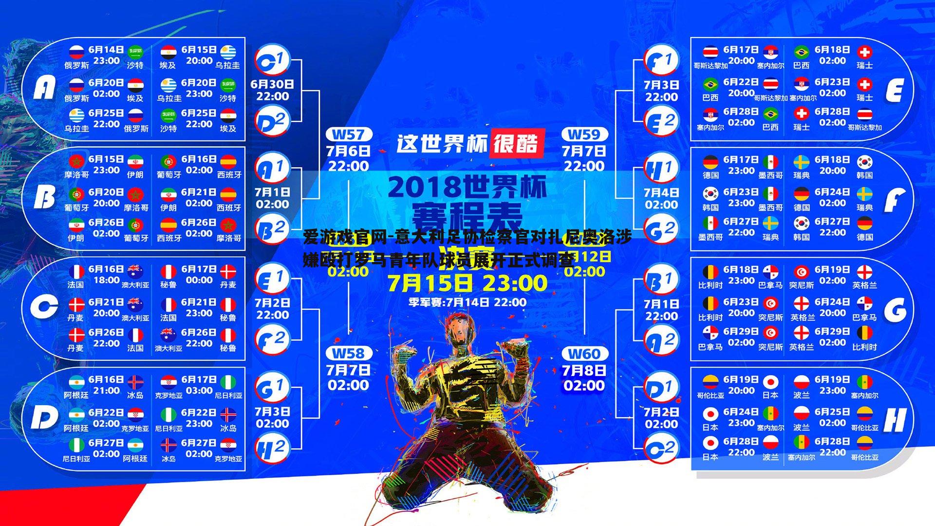 意大利足协检察官对扎尼奥洛涉嫌殴打罗马青年队球员展开正式调查