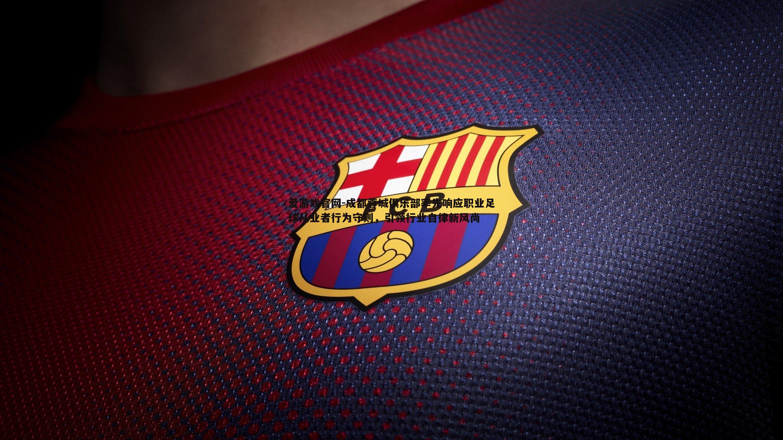 成都蓉城俱乐部率先响应职业足球从业者行为守则,引领行业自律新风尚